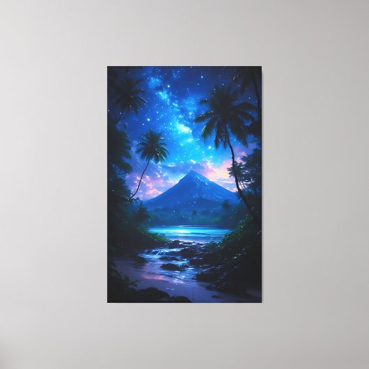 Een droom van Nusantara Canvas Afdruk (Voorkant)