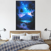 Een droom van Nusantara Canvas Afdruk (Insitu (Slaapkamer))