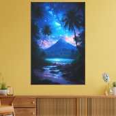 Een droom van Nusantara Canvas Afdruk (Insitu (Woonkamer))