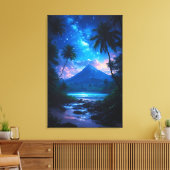 Een Droom van Nusantara Canvas Afdruk (Insitu (Woonkamer))