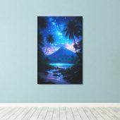 Een Droom van Nusantara Canvas Afdruk (Insitu (Houten vloer))