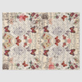 Een droom van Red Butterfly Tissuepapier (Voorkant)