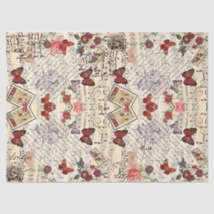 Een droom van Red Butterfly Tissuepapier