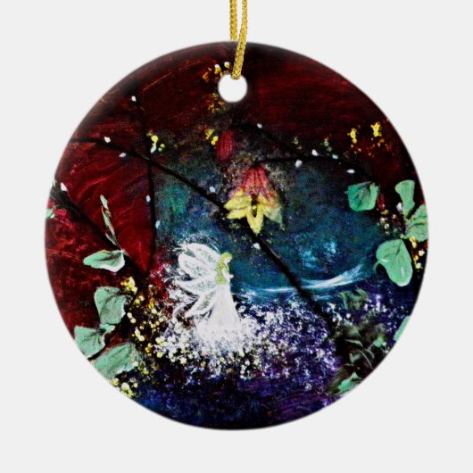 Een droom van 's midzomernachts keramisch ornament (Voorkant)