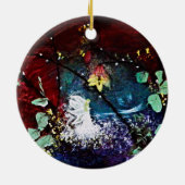 Een droom van 's midzomernachts keramisch ornament (Achterkant)