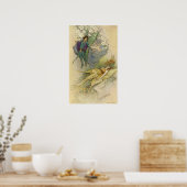 Een droom van 's midzomernachts van Warwick Goble Poster (Keuken)