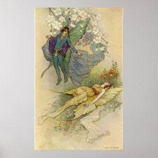 Een droom van 's midzomernachts van Warwick Goble Poster