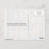 Een droom van St. Francis van Giotto di Bondone Briefkaart (Achterkant)