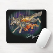 Een droom vangen, Dreamweaver Wolf~mousepad Muismat (Met muis)