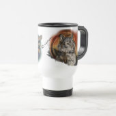 Een droom vangen, Dreamweaver Wolf~Travel Mug Reisbeker (Voorkant rechts)
