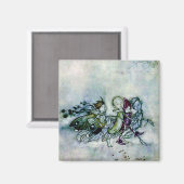 Een droomfeeën van de midzomernacht magneet (Voorkant / Achterkant)