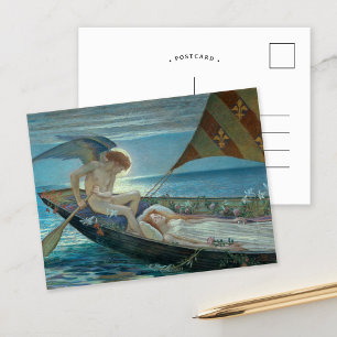 Een droomreis   Walter Crane Briefkaart