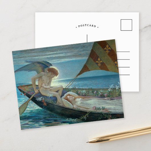 Een droomreis | Walter Crane Briefkaart