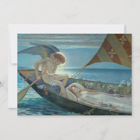 Een droomreis | Walter Crane Kaart (Voorkant)