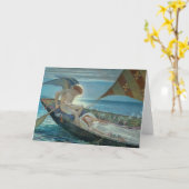 Een droomreis | Walter Crane Kaart (Gele Bloem)