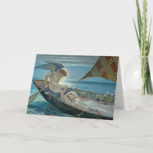 Een droomreis | Walter Crane Kaart (Voorkant)