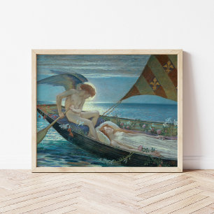 Een droomreis   Walter Crane Poster