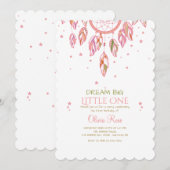 Een droomuitnodiging vangen kaart (Voorkant / Achterkant)