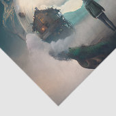 Een droomwereld tissuepapier (Detail)