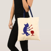 Een drum afspelen tote bag (Voorkant (product))