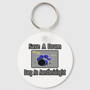 Een drum opslaan...een anesthesioloog kopen sleutelhanger