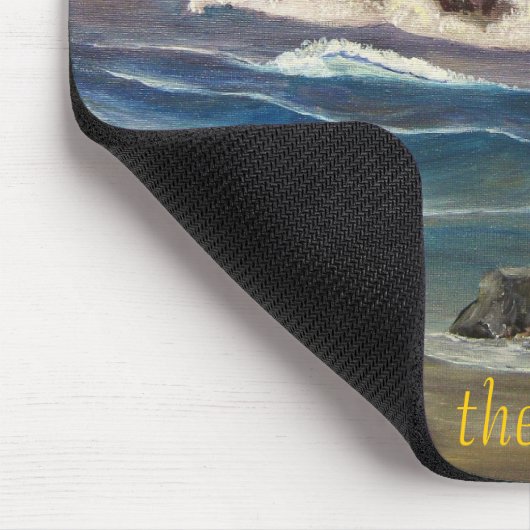 Een druppel in de oceaan... muismat (Hoek)