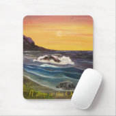 Een druppel in de oceaan... muismat (Met muis)