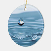 Een druppel Toby Keramisch Ornament (Links)