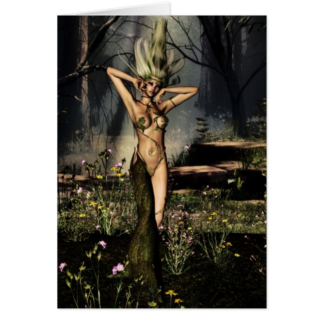 Eén dryad (Voorkant)
