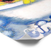 een dub schattige eenden in een buisje wrijven poster (Hoek)