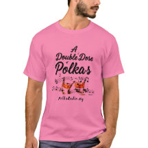 Een dubbele dosis polka's T-shirt