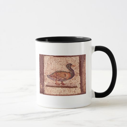 Een Duck, detail van Orpheus Charming de dieren Mok (Rechts)