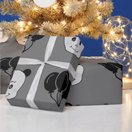 Eén dudu glimlach gezicht  cadeaupapier