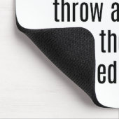 Een duidelijke hoofdsectie Muismat (Hoek)