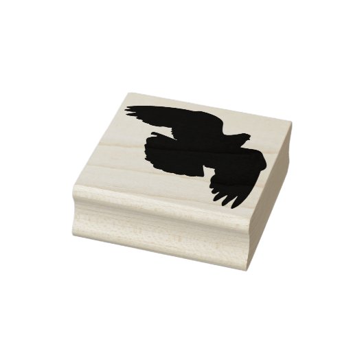 Een duif in vlucht rubberstempel (Stempel)