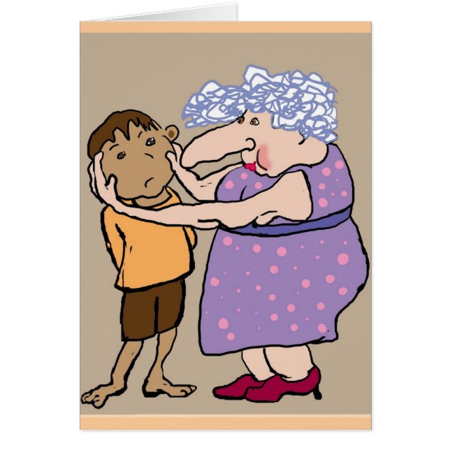 Een duim op de wang van Aunty Dot (Voorkant)