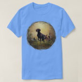 Een Duitse Shorthaired Pointer op dit punt T-shirt (Design voorkant)