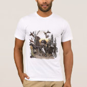Een Duitse Shorthaired Pointer op T-Shirt (Voorkant)
