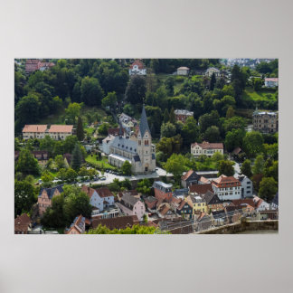 Een Duitse stad Poster