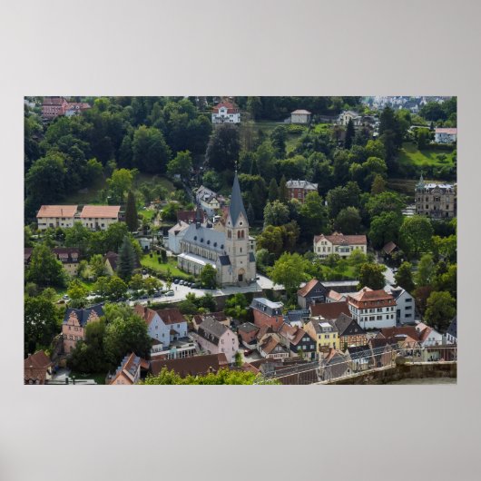 Een Duitse stad Poster (Voorkant)