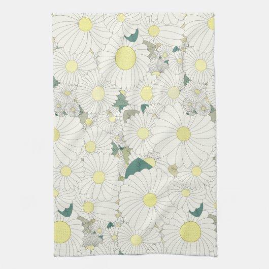 Een Duizend Gele Dagen Theedoek (Verticaal)