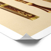 Een dulcus, een oboe, een basson, een oboe da cacc poster (Hoek)