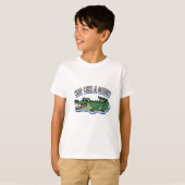 Een dutje als een gator t-shirt (Voorkant volledig)
