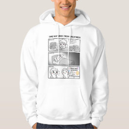 Een dutje weg van grootheid hoodie-grappig gezelli hoodie