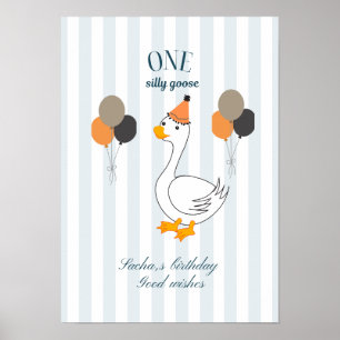 Een Dwaas Gans VerjaardagsPoster Poster