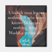 Een dwaze mannen magneet (Voorkant)