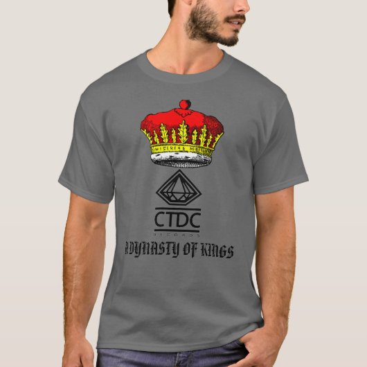 EEN DYNASTY VAN KINGS CROWN (CTDC) MANNEN T-SHIRT (Voorkant)
