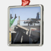 Een EA-6B-draagschroef uit de cockpit Metalen Ornament (Links)