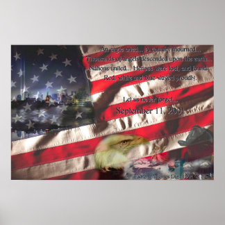 Een Eagle Cried Poster