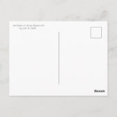 Een echo van het Briefkaart van de Digitale Kunst (Achterkant)